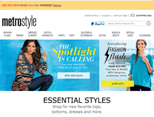 Tablet Screenshot of metrostyle.com